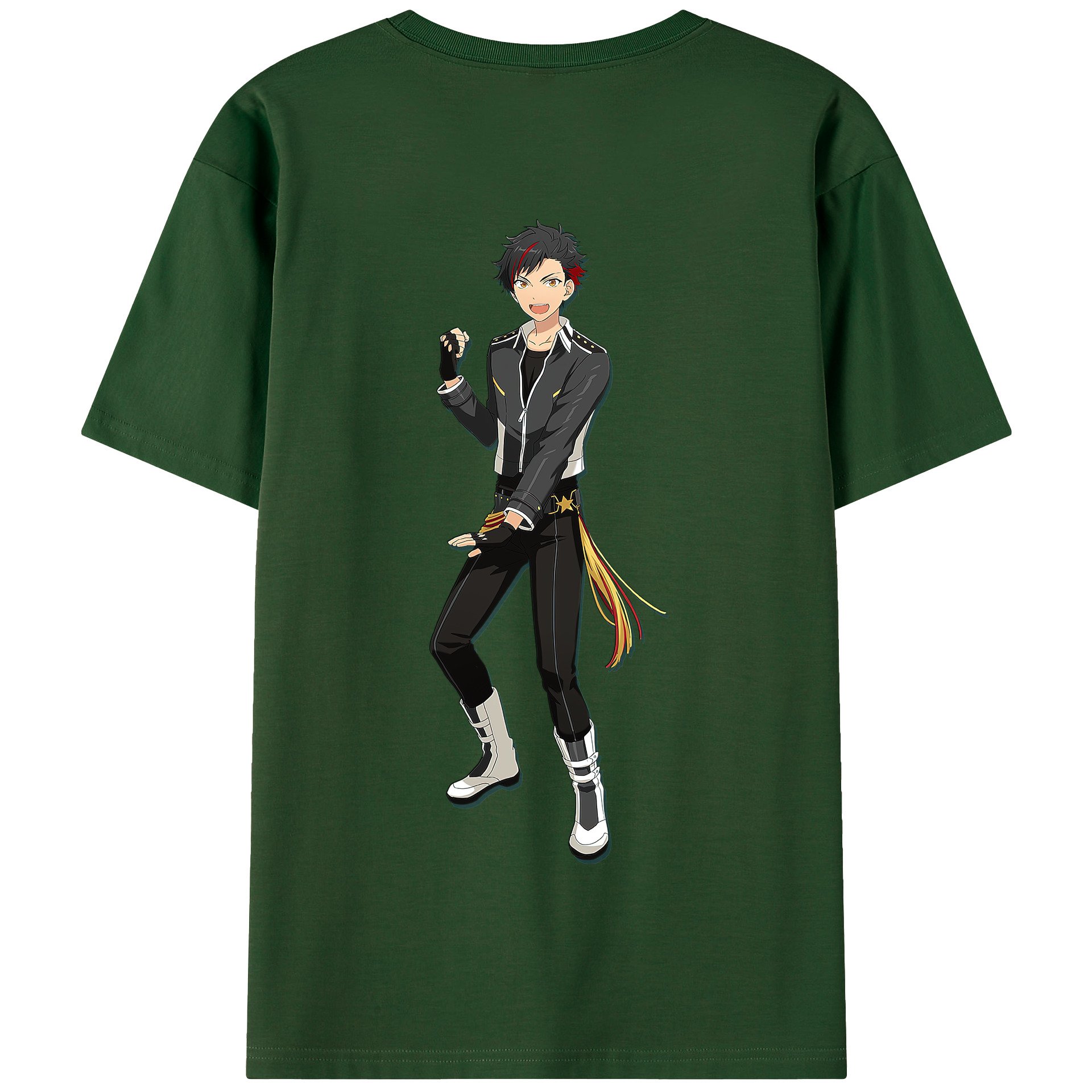 （画像用） あんさんぶるスターズ! Ensemble Stars 綿100％半袖Tシャツ（背面プリント）